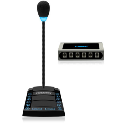 Stelberry S-760, 6-канальное селекторное переговорное устройство 