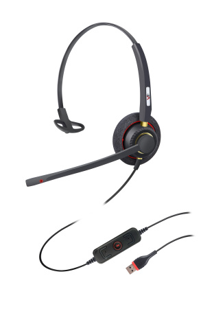 VoiceXpert VXH-500 проводная USB-гарнитура (USB-A)