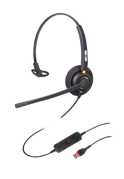 VoiceXpert VXH-500 проводная USB-гарнитура (USB-A) VoiceXpert VXH-500 проводная USB-гарнитура (USB-A)