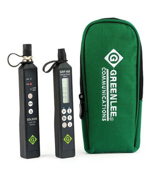 Greenlee MFT-MM - комплект приборов для тестирования оптического волокна ММ Greenlee MFT-MM - комплект приборов для тестирования оптического волокна ММ