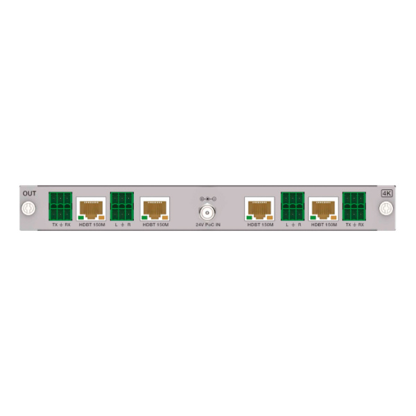 Prestel OC-4K4HBT150, плата выходов HDBaseT 150м 4K