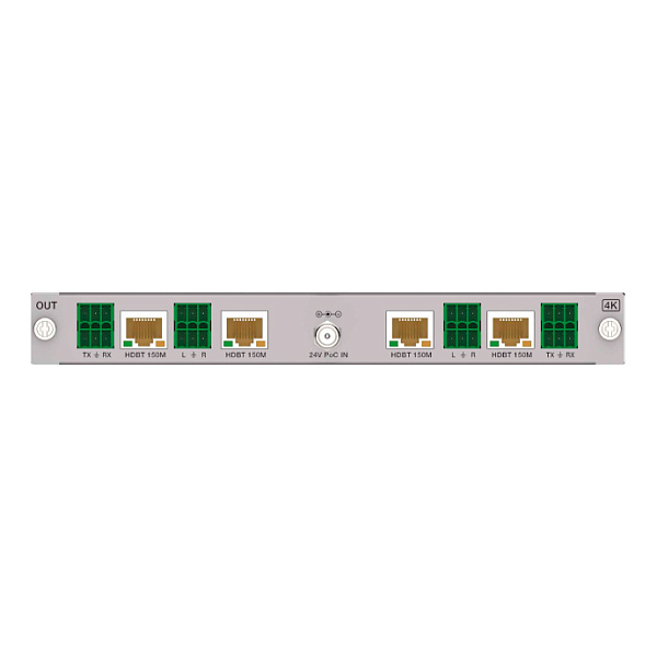 Prestel OC-4K4HBT150, плата выходов HDBaseT 150м 4K