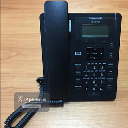 Panasonic KX-HDV100RUB,  SIP телефон проводной (черный)