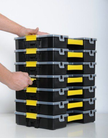 Stanley 1-97-483 - ОРГАНАЙЗЕР "SORT MASTER JUNIOR" ПЛАСТМАССОВЫЙ С ПЕРЕСТАВНЫМИ ПЕРЕГОРОДКАМИ ЧЕРНО-ЖЕЛТЫЙ (14022) 37,5Х29,2Х6,7СМ Stanley 1-97-483 - ОРГАНАЙЗЕР "SORT MASTER JUNIOR" ПЛАСТМАССОВЫЙ С ПЕРЕСТАВНЫМИ ПЕРЕГОРОДКАМИ ЧЕРНО-ЖЕЛТЫЙ (14022) 37,5Х29,2Х6,7СМ