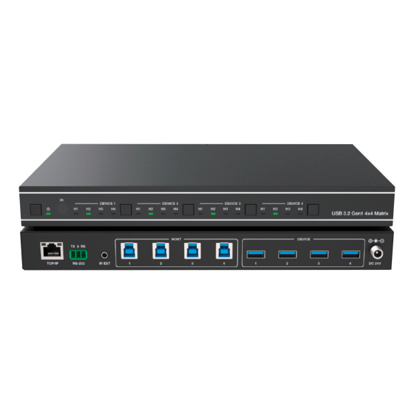 Prestel UMS-44U3, коммутатор USB 3.2 4x4