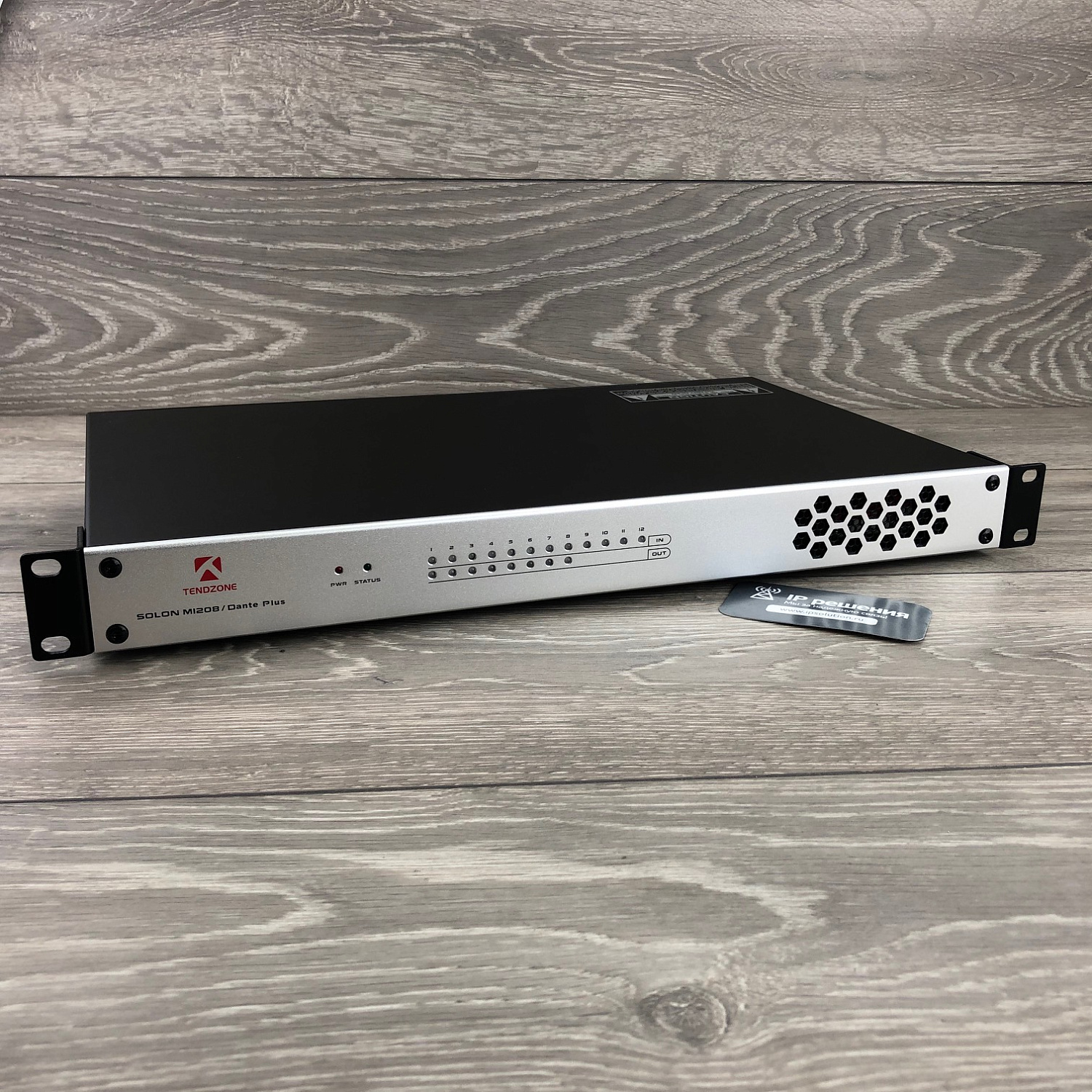 TendZone SOLON M1208/Dante - Цифровая аудиоплатформа, 12 вх / 8 вых, модуль Dante