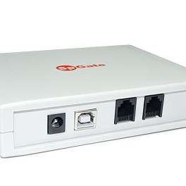 SpGate M - GSM шлюз (модуль Telit), 1 канал, порт FXS для подключения телефона или офисной АТС