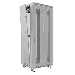 Cabeus ND-05C-18U60/60, шкаф монтажный телекоммуникационный 19" 18U 600x600x988mm (ШхГхВ), цвет серый (RAL 7035)