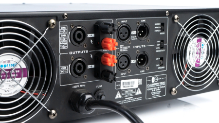 CVGaudio Clubber-1000, профессиональный двухканальный низкоомный усилитель мощности