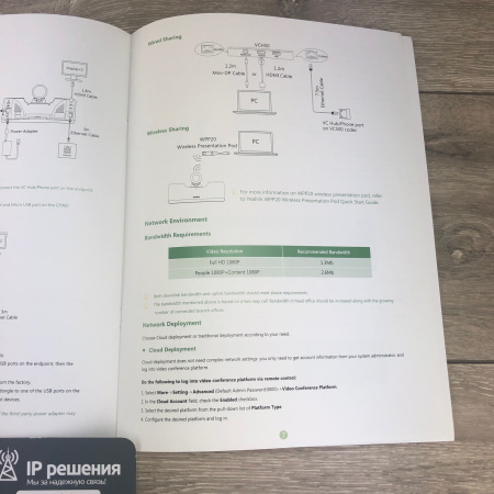 Yealink VC500-Mic-WP, терминал видеоконференцсвязи для конференц-комнат средних размеров
