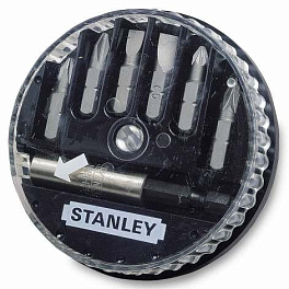 Stanley 1-68-737 - Набор отверточных насадок (7 шт.; 2SL+2PH+2PZ+магн. держ.)