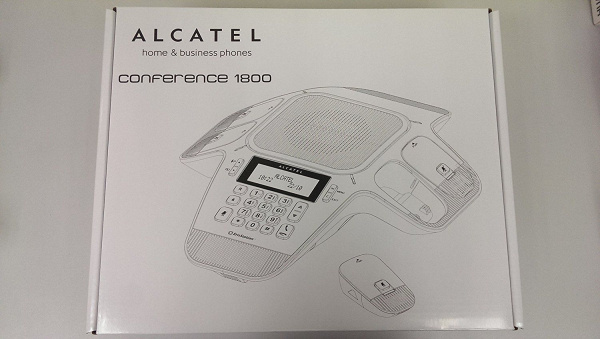 Alcatel Conference 1800, аналоговый конференц-телефон с 4-мя беспроводными микрофонами Alcatel Conference 1800, аналоговый конференц-телефон с 4-мя беспроводными микрофонами