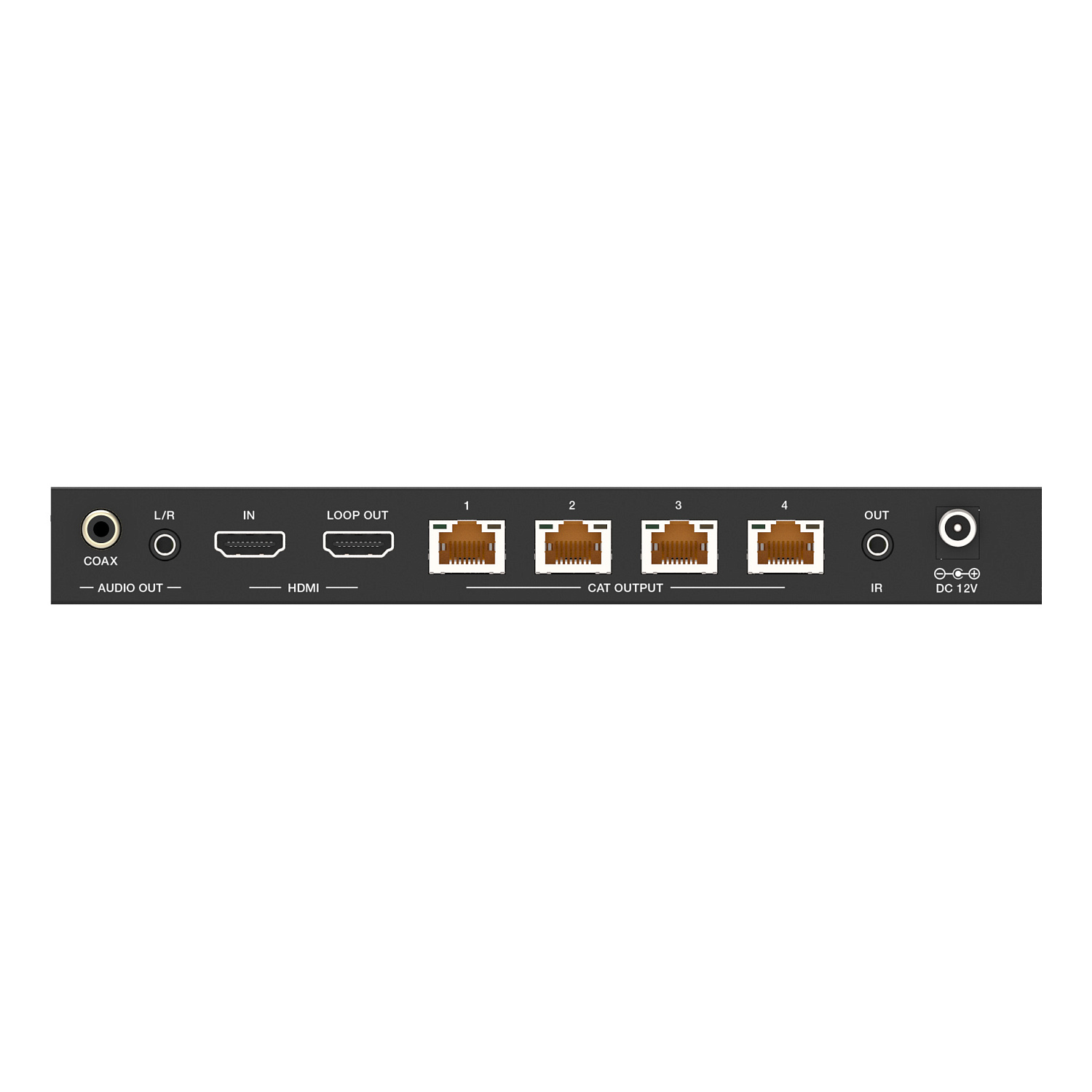 Prestel SP-H2-14T60, HDMI сплиттер 1:4 с поддержкой HDBaseT