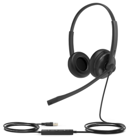 Yealink UH34 Dual Teams, USB стерео гарнитура для MS Teams Yealink UH34 Dual Teams, USB стерео гарнитура для MS Teams