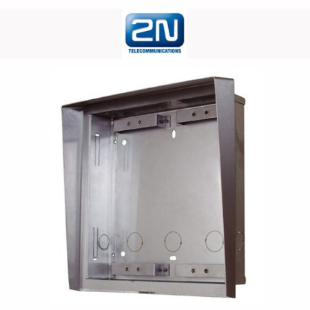 Короб для монтажа с защитным козырьком для 2 модулей Helios