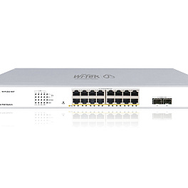 WI-TEK WI-PCES318GF v2, настраиваемый гигабитный коммутатор WI-TEK WI-PCES318GF v2, настраиваемый гигабитный коммутатор