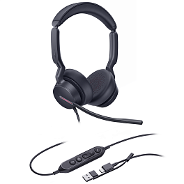 Yealink UH46 Dual UC USB-C/A, проводная USB-гарнитура