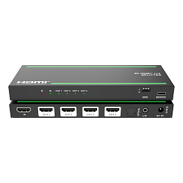 Lideo SP14A2-8K, сплиттер 1x4 HDMI 2.1
