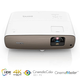 Кинотеатральный проектор BenQ W2700 (DLP Brightness 2000 AL CinePrime, 100% Rec.709, 95% DCI-P3, precalibrated, HDR Pro (HDR10 & HLG), Motion Enchancer, Dynamic Black, 1.3X zoom, TR 1.13 - 1.47, Vertical L/S, USB 3.0 MediaPlayer)