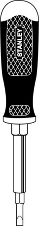 Stanley 0-68-012 - Отвертка DYNAGRIP 6 в 1