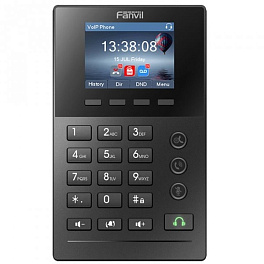 Fanvil X2P, профессиональный телефон для колл-центра (c POE, без трубки) цветной LCD дисплей