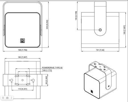 AUDAC VIRO5/B, всепогодная коаксиальная акустическая система AUDAC VIRO5/B, всепогодная коаксиальная акустическая система