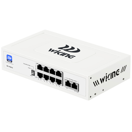 WI-TEK WK-PS310 v2, неуправляемый PoE-коммутатор 10-портовый