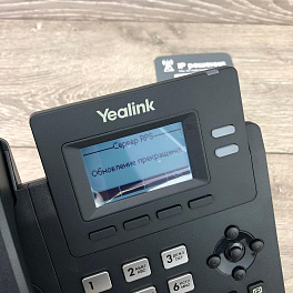 Yealink SIP-T31G, IP-телефон 2 аккаунта, PoE, GigE