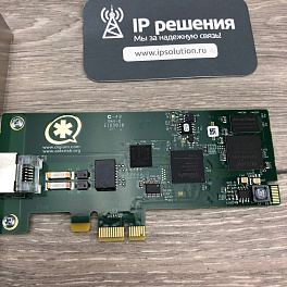 Digium TE133F, цифровая плата 1 порт E1/T1