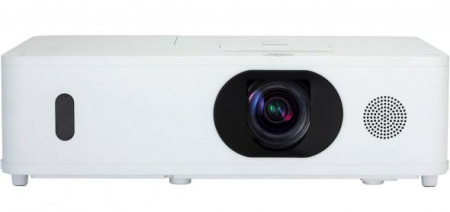 Трехчиповый 3LCD-проектор 5200 лм (со стандартным объективом), WUXGA 1920 x 1200, 16:10, одна лампа, 10000:1. HD Base T, HDMI x 2. USB. Вес 6,5кг. Белого цвета