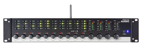 AUDAC PRE240, стереофонический матричный микшер-предусилитель AUDAC PRE240, стереофонический матричный микшер-предусилитель