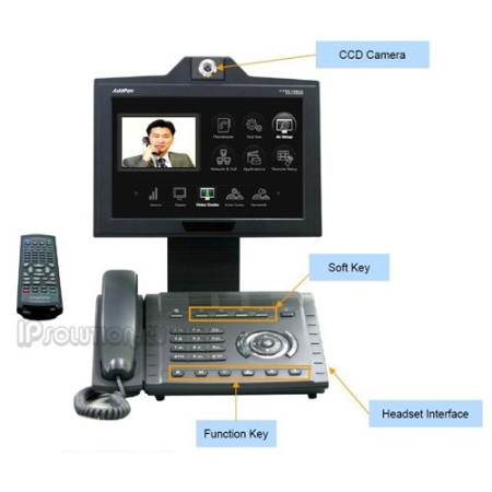 Addpac AP-VP500, видеотелефон для бизнес-класса Addpac AP-VP500, видеотелефон для бизнес-класса
