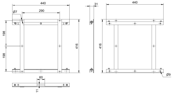 CVGAUDIO WM-SM8B-W,  кронштейн настенный CVGAUDIO WM-SM8B-W,  кронштейн настенный