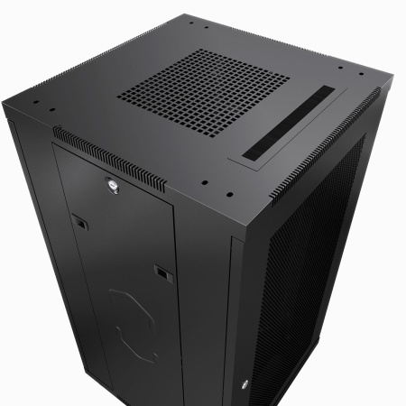 Cabeus, ND-05C-42U80/80-BK, шкаф монтажный телекоммуникационный 19" 42U 800x800x2055mm (ШхГхВ), цвет черный (RAL 9004)  Cabeus, ND-05C-42U80/80-BK, шкаф монтажный телекоммуникационный 19" 42U 800x800x2055mm (ШхГхВ), цвет черный (RAL 9004)