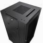 Cabeus, ND-05C-42U80/80-BK, шкаф монтажный телекоммуникационный 19" 42U 800x800x2055mm (ШхГхВ), цвет черный (RAL 9004)  Cabeus, ND-05C-42U80/80-BK, шкаф монтажный телекоммуникационный 19" 42U 800x800x2055mm (ШхГхВ), цвет черный (RAL 9004)