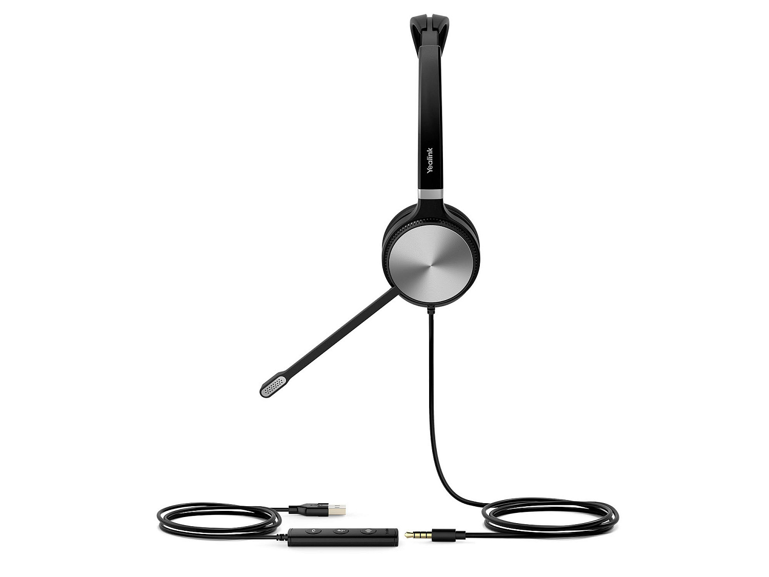 Yealink UH36 Dual UC USB-C, USB гарнитура для компьютера Yealink UH36 Dual UC USB-C, USB гарнитура для компьютера