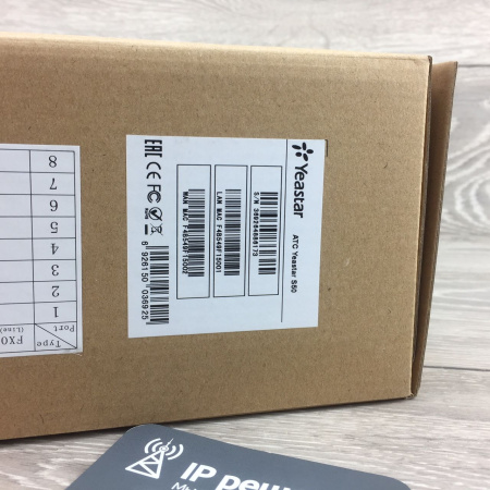 YEASTAR S50, IP-АТС, PRI, MFC R2, SS7, поддержка FXO, FXS, GSM, BRI