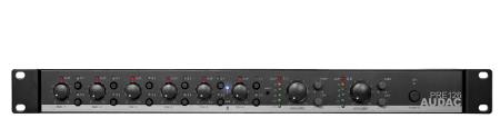 AUDAC PRE126, двухзонный стереофонический матричный микшер-предусилитель