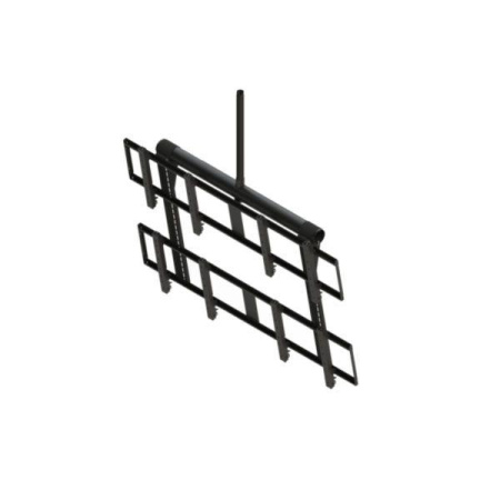 Потолочное крепление для видеостены Peerless-AV DS-VWT955-2X2 в конфигурации 2х2 для панелей 40-55", VESA 600x400 мм, суммарная нагрузка до 182кг, штанга и потолочная пластина в комплект не входят