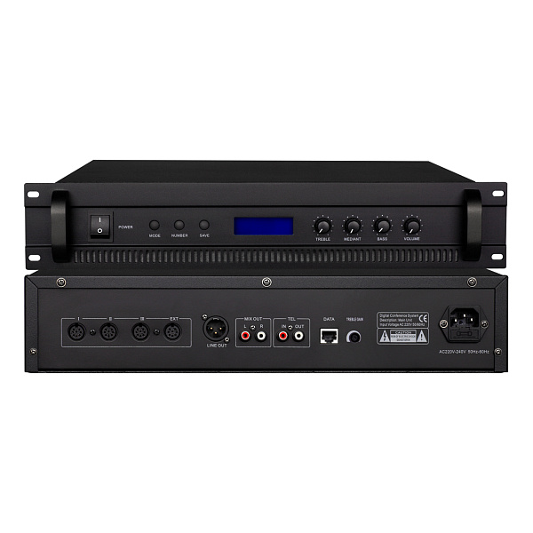 Prestel XCCH-SET250, блок управления конференц-системой