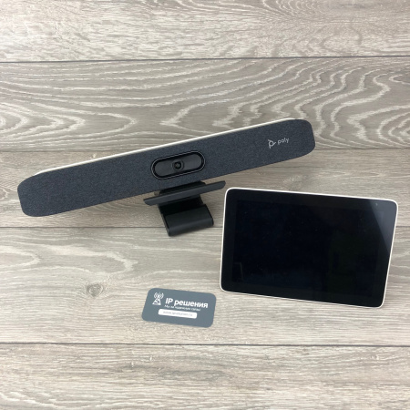 POLY STUDIO X30 & POLY TC8, терминал для видеоконференций (в комплекте с панелью TC8)