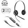 Plantronics SupraPlus BNC Digital USB (PL-D261N-USB) — профессиональная гарнитура с USB