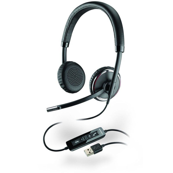 Plantronics BlackWire C520M, проводная гарнитура, USB, MOC, Lync