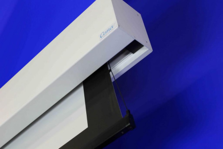 Экран настенный Cima by Stewart 92" 16:9 16:9 114x203 ed.15,2см., полотно NEVE™ (WHITE), щирина корпуса 255 см. цвет белый, STI контроллерМоторизованные экраны часто применяются в домашних кинотеатрах, конференц-залах, учебных заведениях, тренинговых ауди