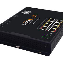 WI-TEK WI-PCES310GF-F, промышленный коммутатор PoE