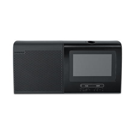 Настольный микрофонный пульт с 4,3" сенсорным экраном, громкоговорителем, считывателем ID-карт, двумя селекторами каналов