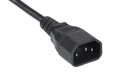 Cabeus, PC-189-VDE-1.0-5M, кабель питания монитор-компьютер IEC 320 C13 - IEC 320 C14 (3x1.0), 5 м Cabeus, PC-189-VDE-1.0-5M, кабель питания монитор-компьютер IEC 320 C13 - IEC 320 C14 (3x1.0), 5 м