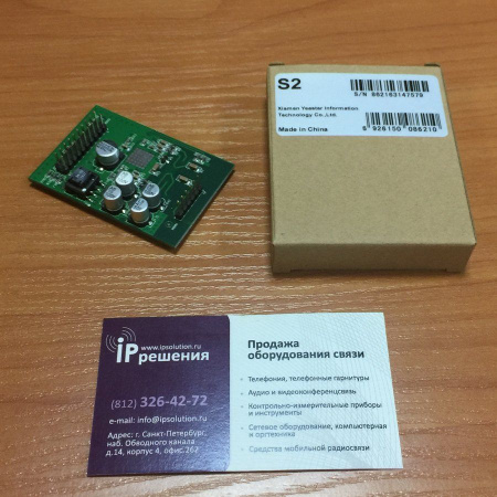 Yeastar S2, модуль с 2-мя портами FXS, для АТС Yeastar