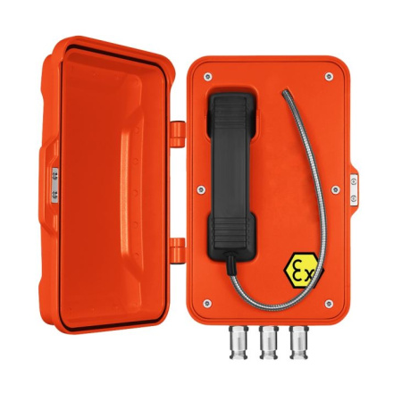 J&R Technology JREX106-A01-CB-SIP, взрывозащищенный промышленный sip-телефон
