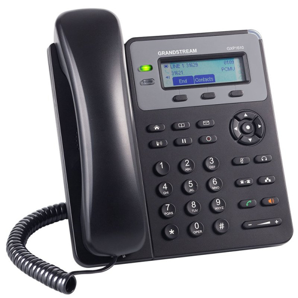 Grandstream GXP1610 , ip-телефон (1 линия, без PoE) Grandstream GXP1610 , ip-телефон (1 линия, без PoE)